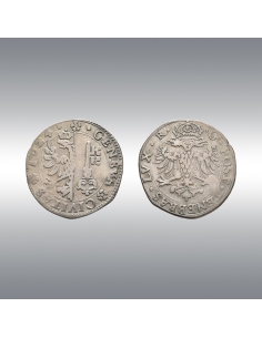 White Testone 1624 @ Of the highest rarity