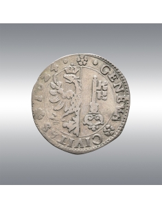 White Testone 1624 @ Of the highest rarity 2