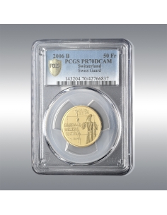 50 Francs 2006 PR70DCAM @ 500 years of the Swiss Guard