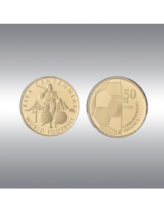 50 Francs 2004 PR70DCAM @ 100th anniversary of Fifa 2