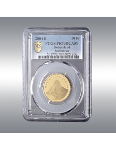 50 Francs 2004 PR70DCAM @ Cervin