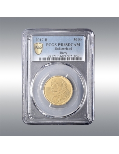 50 Francs 2017 PR68DCAM @ Barry
