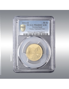 50 Francs 2014 PR68DCAM @ 100th anniversary of the Swiss...