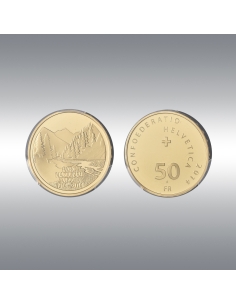 50 Francs 2014 PR68DCAM @ 100th anniversary of the Swiss... 2