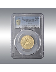 50 Francs 2002 PR69DCAM @ Expo.02