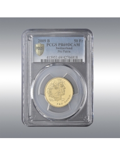 50 Francs 2009 PR69DCAM @ 100th anniversary of Pro Patria