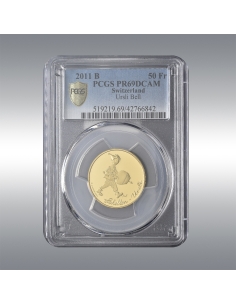 50 Francs 2011 PR69DCAM @ Schellen-Ursli