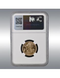 Elisabeth II, Sovereign 1980 @ NGC MS66 2