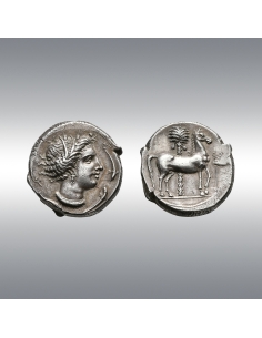 Siculo-Punic, Tetradrachm @ Extremely fine