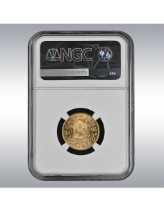 20 Francs Vreneli 1922 @ NGC MS65 2