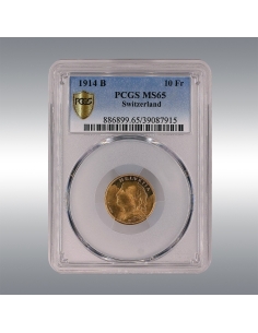 10 Francs Vreneli 1914 @ PCGS MS65