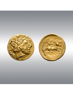 Ambiani, 1/4 Stater @ Extremely rare