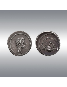 Julius Caesar, Denarius @ Impressive pedigree