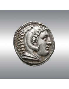 Demetrios I, Tetradrachm @ in the name of Alexander 2