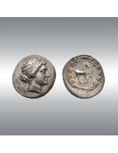 Kyme, Tetradrachm @ Old patina