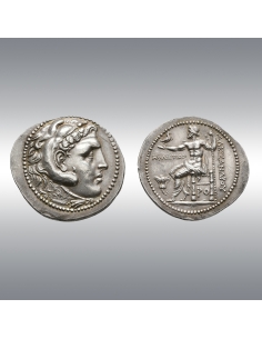 Rhodes, Tetradrachm in the @ name of Alexander the Great