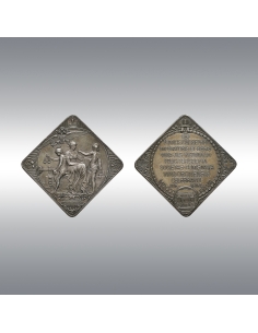 Franz Joseph I @ Klippe Medal 1888