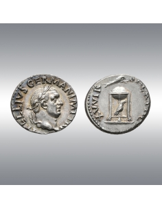 Vitellius, Denarius 69 CE @ Perhaps the finest known