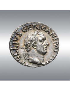 Vitellius, Denarius 69 CE @ Perhaps the finest known 2