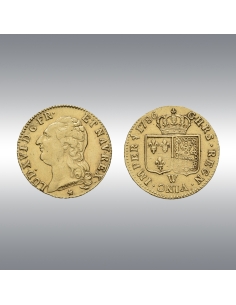 Louis XVI, Louis d'Or @ "à la tête nue" 1786