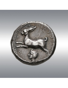 Messana, Tetradrachm @ Lovely coin with a nice pedigree 2