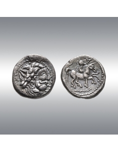Wallachia, Drachm imitating @ the coinage of Philip II...