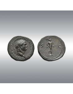 Titus, Sestertius 72-73 @ Cope Collection