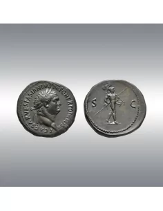 Titus, Sestertius 72-73 @ Cope Collection