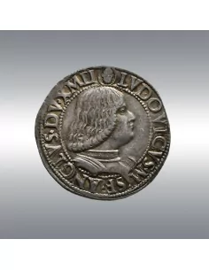 Milan, Ludovico Sforza @ Testone undated (1494-1499) 2
