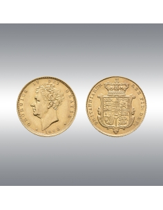 George IV, Sovereign 1829 @ Extremely fine