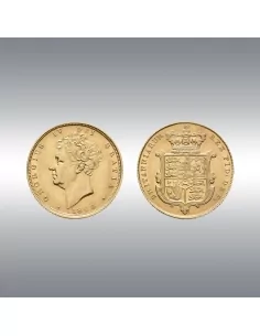 George IV, Sovereign 1829 @ Extremely fine