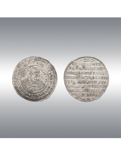 John George I of Saxony, Taler @ 1656 - With collector's...