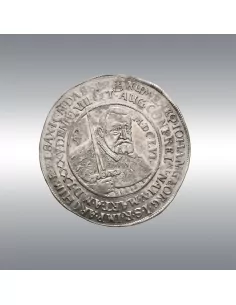 John George I of Saxony, Taler @ 1656 - With collector's... 2