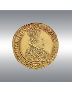Belgium, Philip IV @ Double Sovereign 1643 2