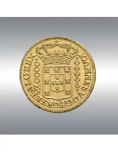 Brazil, Joao V, 20 000 Reis @ 1726 - Extremely fine 2