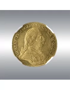 Sweden, Gustav IV Adolf @ Ducat 1800 - NGC MS61 TOP POP 2