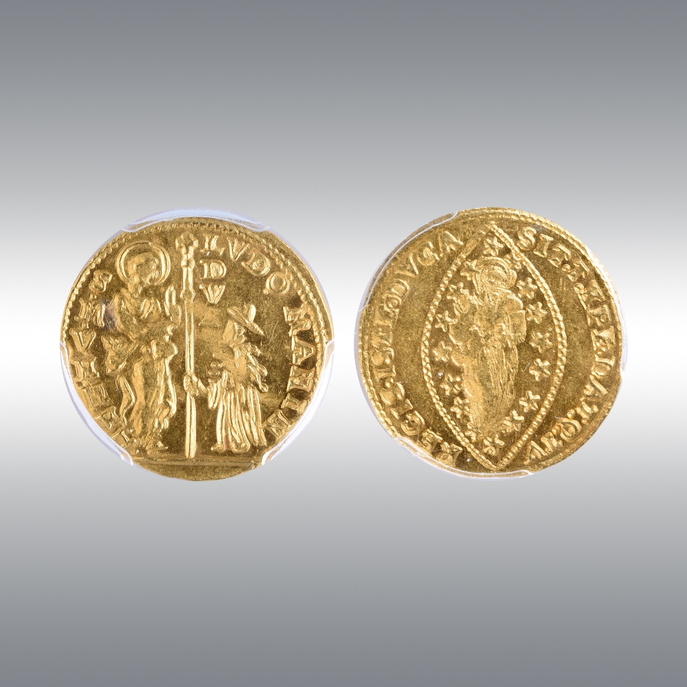 Venice, Ludovico Manin @ Zecchino - PCGS MS 63