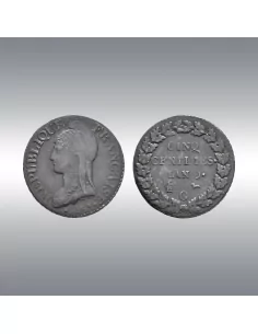 Consulate, 5 Centimes @ An 9 (1800-1801) by Dupré