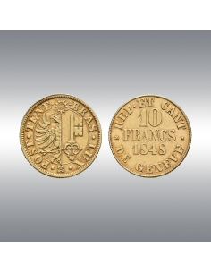 10 Francs 1848 @ Only 336 struck