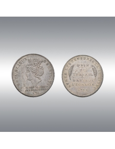 10 Décimes (Genevoise) 1794 @ Extremely fine