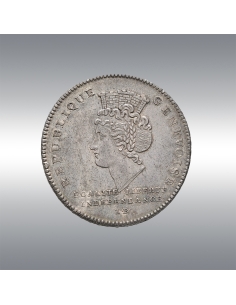 10 Décimes (Genevoise) 1794 @ Extremely fine 2