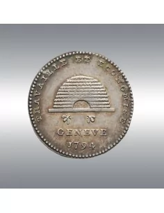 1/2 Décime (5 Centimes) 1794 @ Of the highest rarity 2