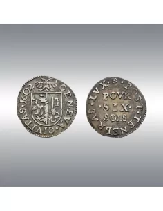 6 Sols 1602 @ Nice patina