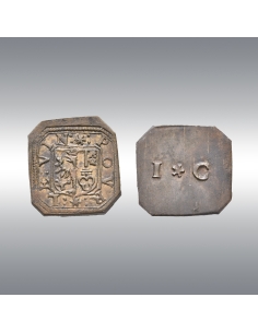 Token POVR LE VIN @ 16th-17th century - Very rare